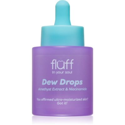 Fluff Dew Drops hydratační sérum s niacinamidem Amethyst Extract 30 ml - parfo.cz