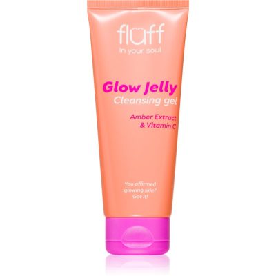 Fluff Glow Jelly čisticí pleťový gel s vitaminem C 100 ml - parfo.cz