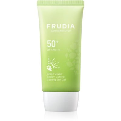 Frudia Sun Green Grape Sebum Control hydratační gel na opalování pro mastnou a smíšenou pleť SPF 50+ 50 g - parfo.cz
