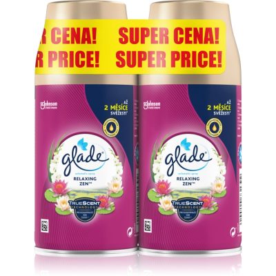 GLADE Relaxing Zen automatický osvěžovač vzduchu náhradní náplň 2x269 ml - parfo.cz
