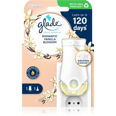 GLADE Romantic Vanilla Blossom elektrický difuzér 20 ml - parfo.cz