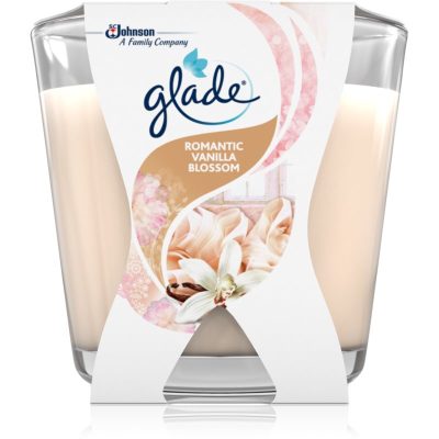 GLADE Romantic Vanilla Blossom vonná svíčka 70 g - parfo.cz