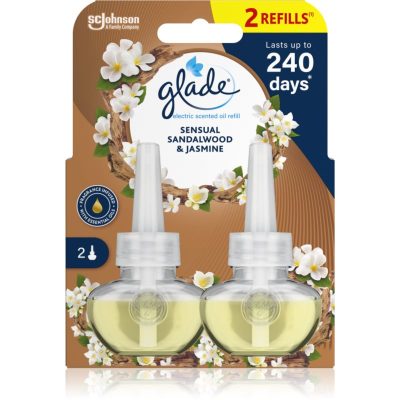 GLADE Sensual Sandalwood & Jasmine náplň do elektrického difuzéru duo 2x20 ml - parfo.cz