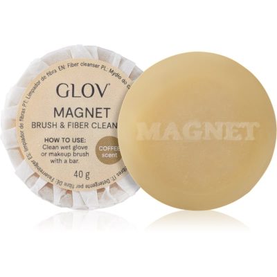 GLOV Accessories Magnet Cleanser Bar čisticí mýdlo pro kosmetické štětce vůně Coffee 40 g - parfo.cz