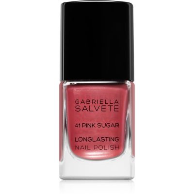 Gabriella Salvete Longlasting Enamel dlouhotrvající lak na nehty s perleťovým leskem odstín 41 Pink Sugar 11 ml - parfo.cz