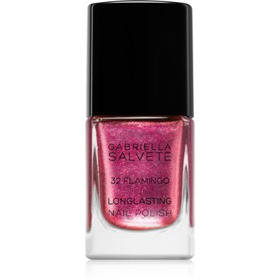 Gabriella Salvete Longlasting Enamel dlouhotrvající lak na nehty se třpytkami odstín 32 Flamingo 11 ml - parfo.cz