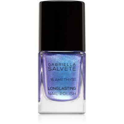 Gabriella Salvete Longlasting Enamel lak na nehty s holografickým efektem odstín 16 Amethyst 11 ml - parfo.cz