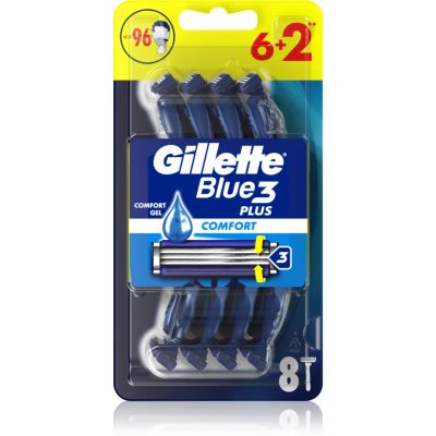Gillette Blue 3 Comfort jednorázová holítka pro muže 8 ks - parfo.cz