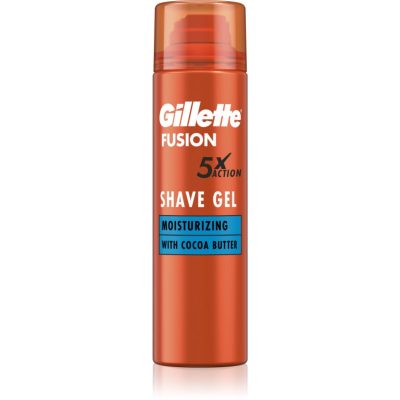 Gillette Fusion5 Cocoa Butter gel na holení pro muže 200 ml - parfo.cz