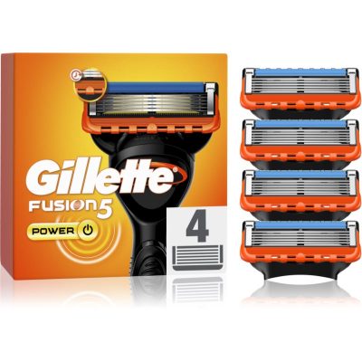 Gillette Fusion5 Power náhradní břity 4 ks - parfo.cz