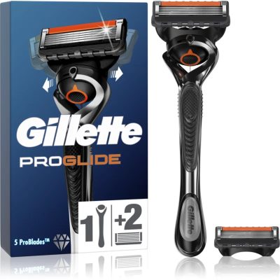 Gillette ProGlide holicí strojek + náhradní břity 2 ks - parfo.cz
