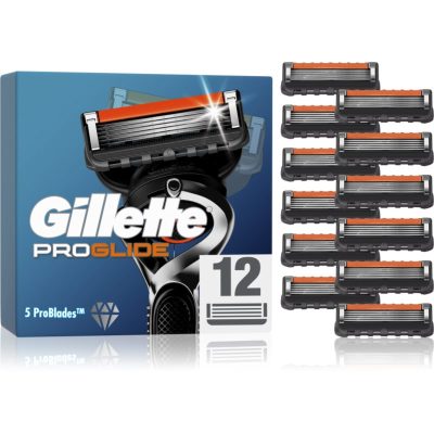 Gillette ProGlide náhradní břity 12 ks - parfo.cz