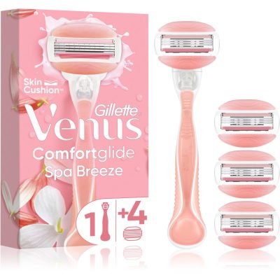 Gillette Venus ComfortGlide Spa Breeze dámské holítko + náhradní břity 4 ks - parfo.cz