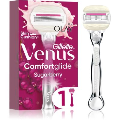 Gillette Venus ComfortGlide Sugarberry holicí strojek s vyměnitelnou hlavicí 1 ks - parfo.cz