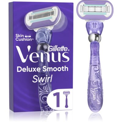Gillette Venus Deluxe Smooth Swirl holicí strojek + náhradní břity 1 ks - parfo.cz