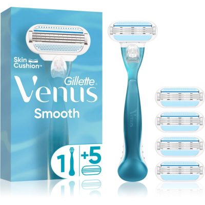 Gillette Venus Smooth holicí strojek + náhradní břity 5 ks 1 ks - parfo.cz