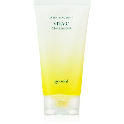 Goodal Green Tangerine Vita-C hloubkově čisticí pěna pro rozjasnění a hydrataci 150 ml - parfo.cz