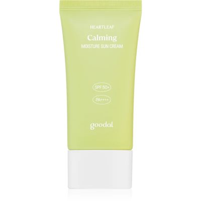 Goodal Heartleaf Calming zklidňující a ochranný krém SPF 50+ 50 ml - parfo.cz