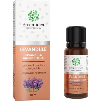 Green Idea Levandule 100% levandulová silice 10 ml - parfo.cz