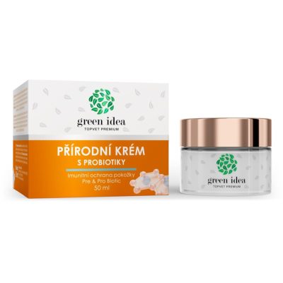 Green Idea Přírodní krém s probiotiky krém pro citlivou a podrážděnou pleť 50 ml - parfo.cz