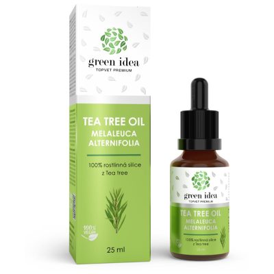 Green Idea Tea Tree Oil 100% silice 25 ml - parfo.cz