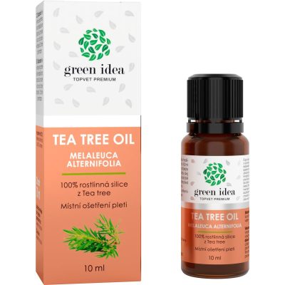 Green Idea Tea Tree Oil 100% silice pro lokální ošetření 10 ml - parfo.cz