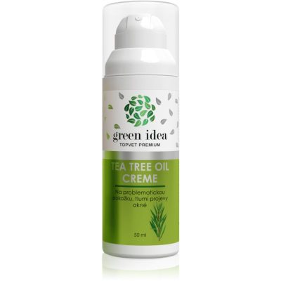Green Idea Tea Tree Oil Creme regenerační denní krém pro problematickou pleť