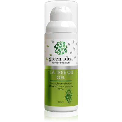 Green Idea Tea Tree Oil gel pro problematickou pleť 50 ml - parfo.cz