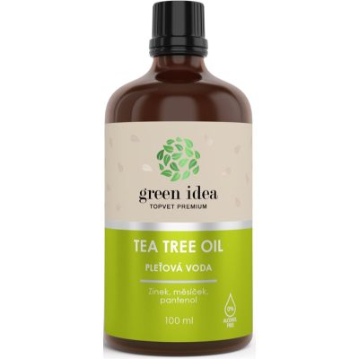 Green Idea Tea Tree Oil pleťová voda bez alkoholu 100 ml - parfo.cz