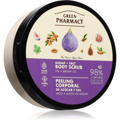 Green Pharmacy Argan Body Scrub cukrový tělový peeling 200 ml - parfo.cz