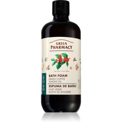 Green Pharmacy Green coffee & Ginger Oil Bath Foam pěna do koupele 500 ml - parfo.cz