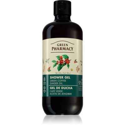 Green Pharmacy Green coffee & Ginger Oil Shower Gel sprchový gel 500 ml - parfo.cz