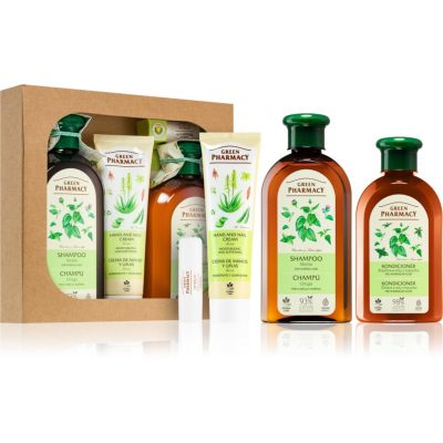 Green Pharmacy Herbal Care dárková sada pro normální vlasy - parfo.cz