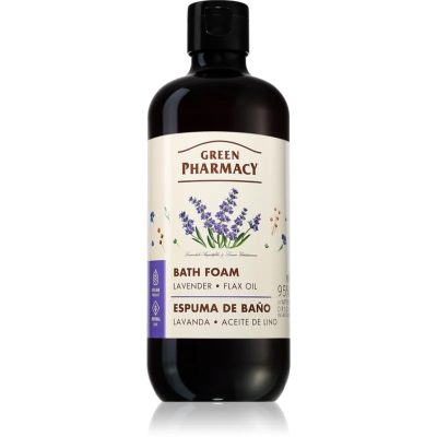 Green Pharmacy Lavender & Linseed Oil Bath Foam pěna do koupele s levandulí 500 ml - parfo.cz