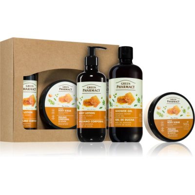 Green Pharmacy Manuka Honey & Olive Oil SET dárková sada - parfo.cz