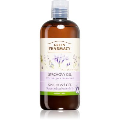 Green Pharmacy Rosemary & Lavender Shower Gel pečující sprchový gel 500 ml - parfo.cz