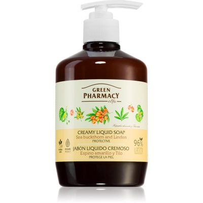 Green Pharmacy Sea Buckthorn Hand Soap tekuté mýdlo 465 ml - parfo.cz