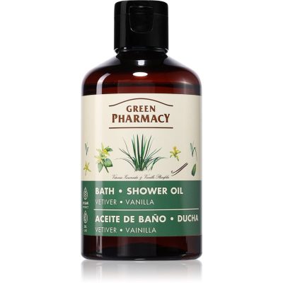 Green Pharmacy Vetiver & Vanilla osvěžující sprchový olej s vanilkou 250 ml - parfo.cz