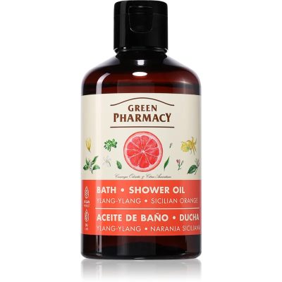 Green Pharmacy Ylang-ylang & Sicilian Orange Bath Oil osvěžující sprchový olej 250 ml - parfo.cz