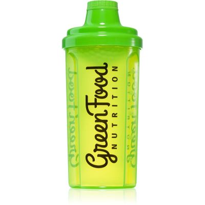 GreenFood Nutrition Shaker sportovní šejkr Transparent Green 500 ml - parfo.cz