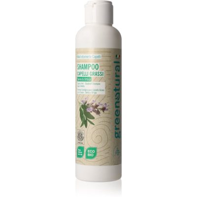 Greenatural Shampoo Sage & Nettle šampon pro mastné vlasy 250 ml - parfo.cz