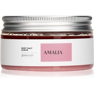 Greenum Salt Scrub solný peeling na tělo s vůní Amalia 320 g - parfo.cz