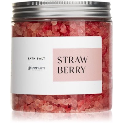 Greenum Strawberry koupelová sůl 600 g - parfo.cz