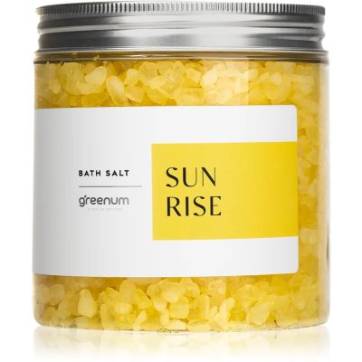 Greenum Sunrise koupelová sůl 600 g - parfo.cz
