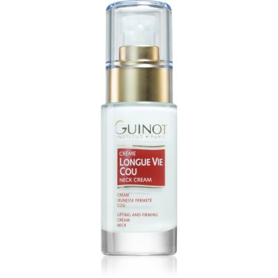 Guinot Longue Vie vyhlazující a zpevňující krém ke sjednocení pigmentace na krku a dekoltu 30 ml - parfo.cz