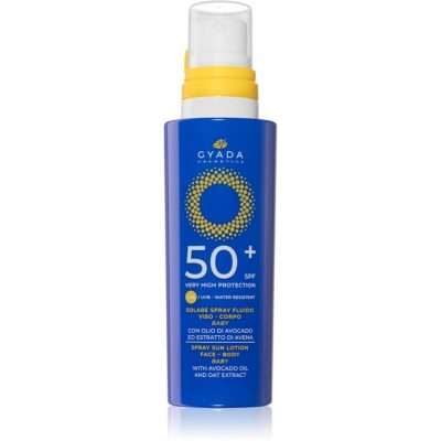 Gyada Cosmetics Solar ochranný krém na obličej a tělo pro děti SPF 50+ 150 ml - parfo.cz