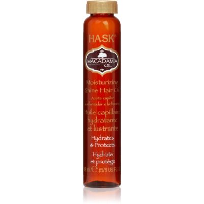 HASK Macadamia Oil hydratační olej pro lesk a hebkost vlasů 18 ml - parfo.cz