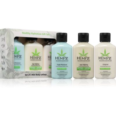 HEMPZ Healthy Hydration dárková sada na tělo - parfo.cz