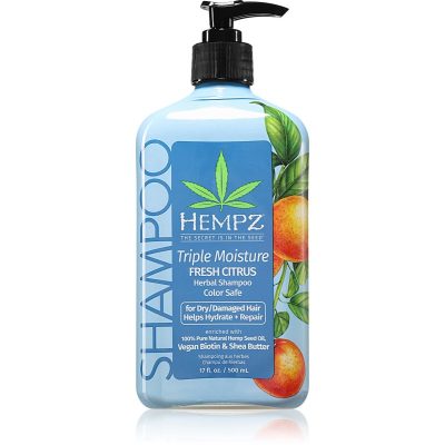 HEMPZ Triple Moisture hydratační šampon na vlasy 500 ml - parfo.cz