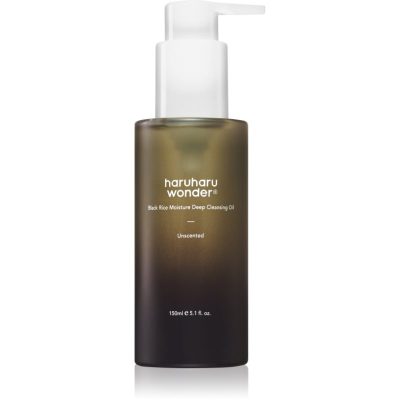 Haruharu Wonder Black Rice Moisture čisticí a odličovací olej pro citlivou a intolerantní pleť 150 ml - parfo.cz